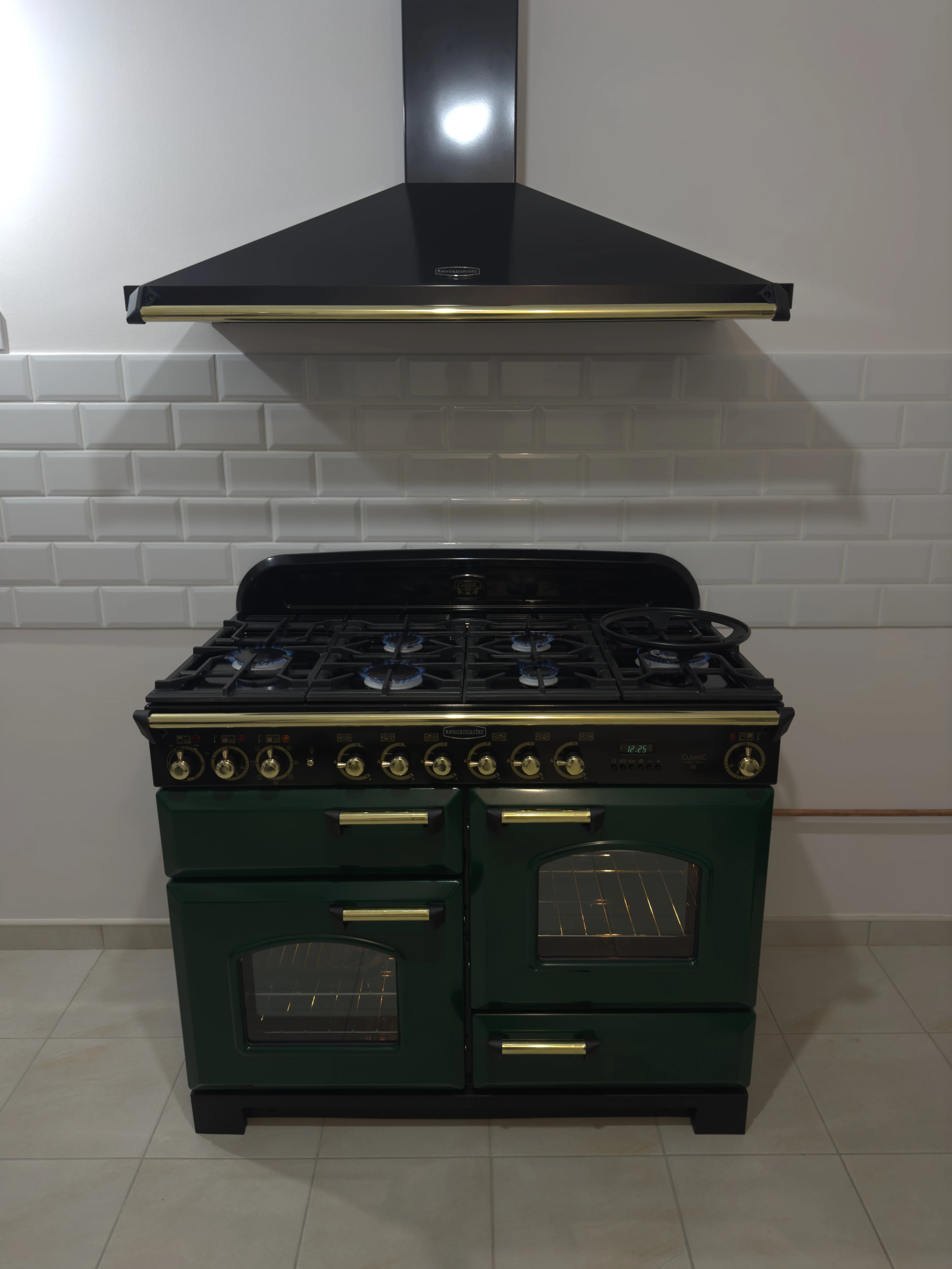 Rangemaster tűzhely hozzá illő páraelszívóval